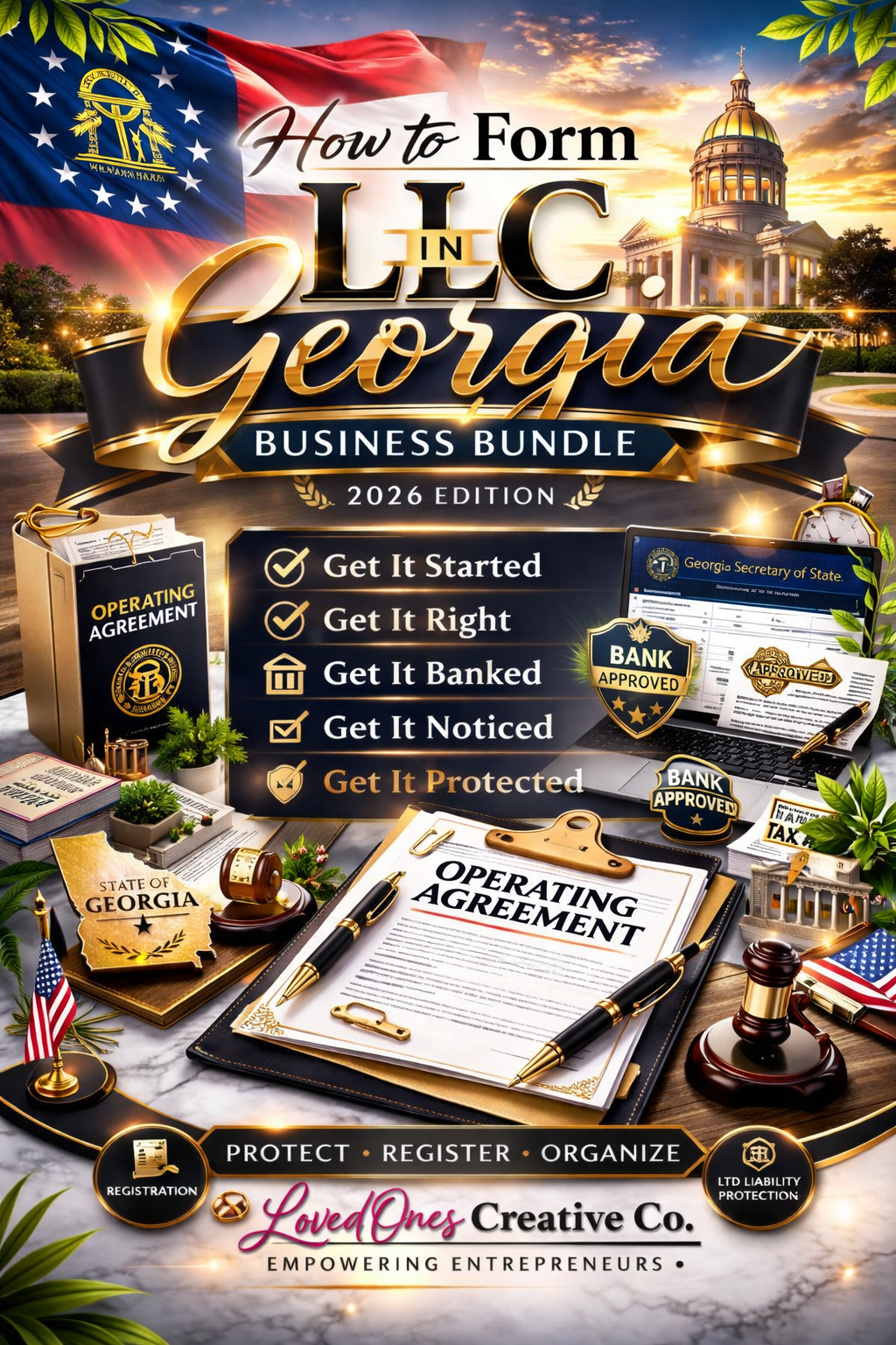 How To Form An LLC In Georgia - Business Bundle