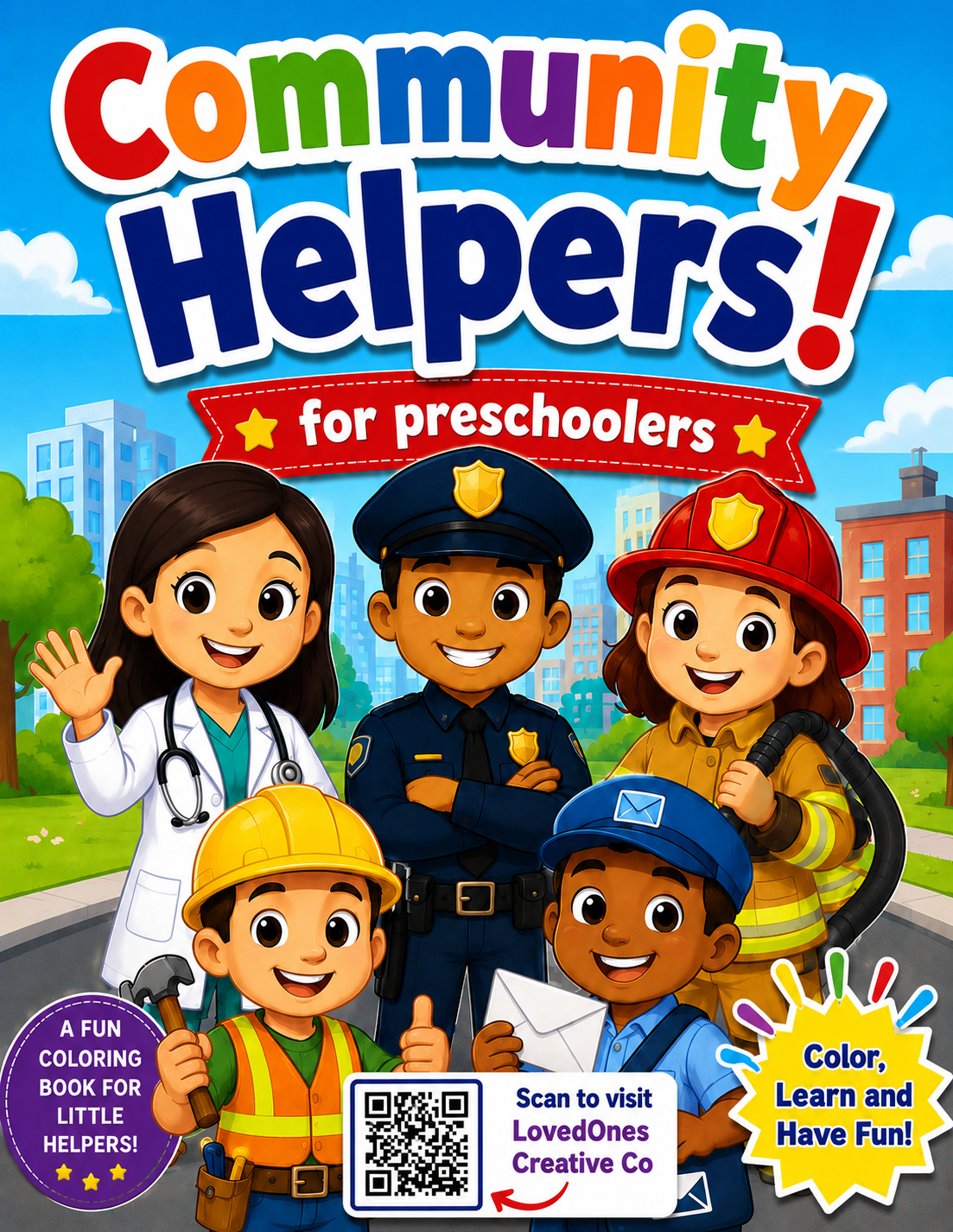 "COMMUNITY HELPERS!" for Preschoolers