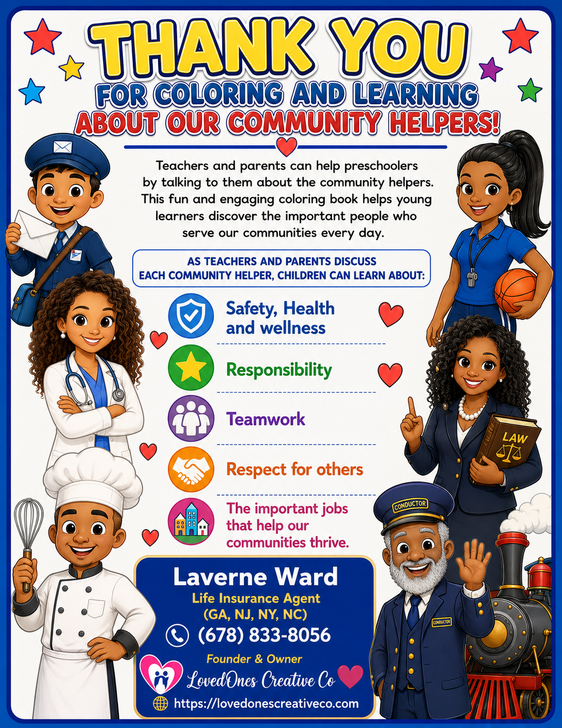 "COMMUNITY HELPERS!" for Preschoolers