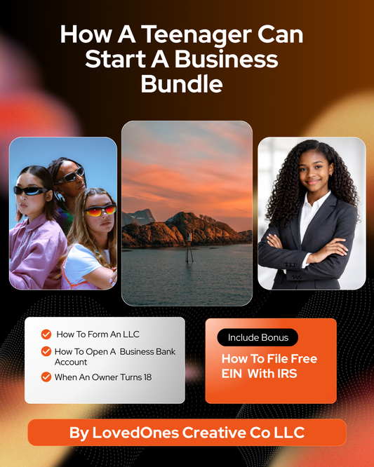 HOW A TEENAGER CAN START A BUSINESS - BUNDLE